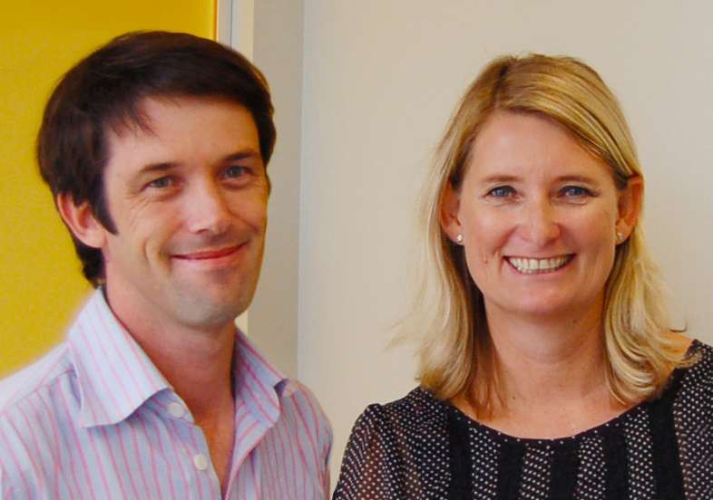 Cleve Cameron, Creative Director and Sonya Crosby, General Manager Customer Insights, from Affinity ID.jpg