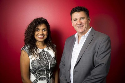 PIcture - Sunita Gloster and Matt Tapper[1]-thumb-400x266-203652.jpg