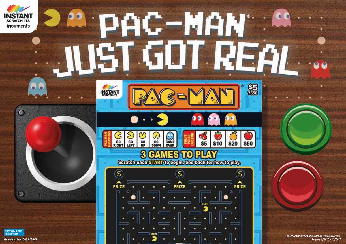 Tatts7550 Pac-Man - Counter Mat - Golden Casket2.jpg