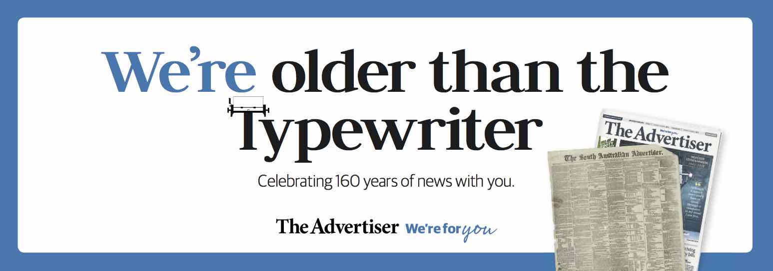 The Advertiser 160 year ad typewriter.jpg