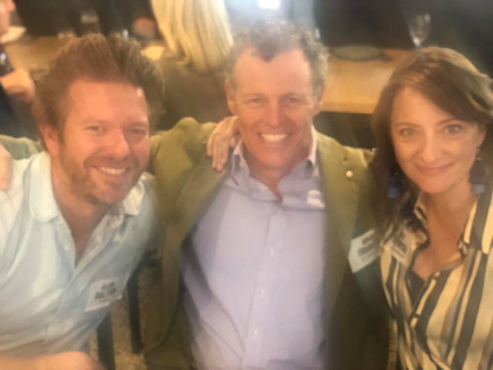 Melbourne’s top CDs and production company producers enjoy the CB/LIA Melbourne Legendary Lunch co-sponsored by The Producers and Fin Design + Effects