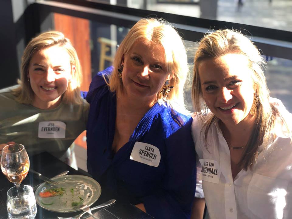 Melbourne’s top CDs and production company producers enjoy the CB/LIA Melbourne Legendary Lunch co-sponsored by The Producers and Fin Design + Effects