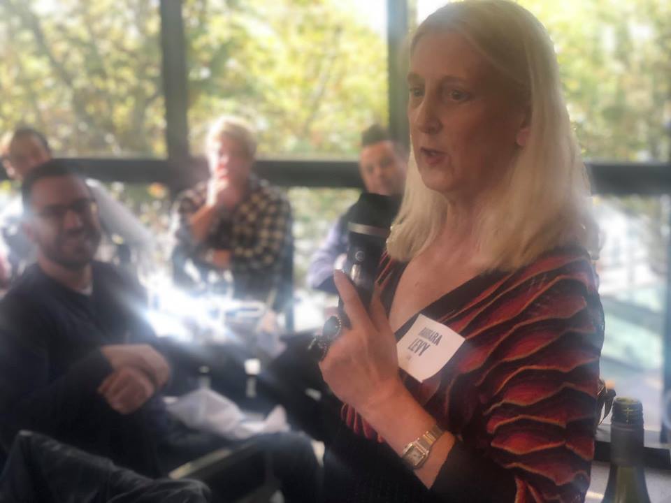 Melbourne’s top CDs and production company producers enjoy the CB/LIA Melbourne Legendary Lunch co-sponsored by The Producers and Fin Design + Effects