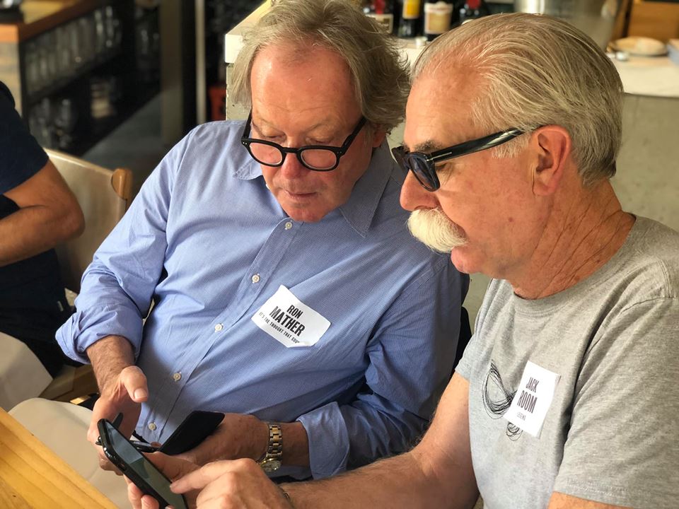 Melbourne’s top CDs and production company producers enjoy the CB/LIA Melbourne Legendary Lunch co-sponsored by The Producers and Fin Design + Effects