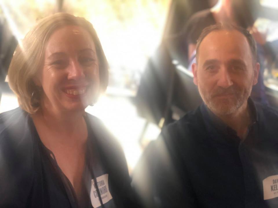 Melbourne’s top CDs and production company producers enjoy the CB/LIA Melbourne Legendary Lunch co-sponsored by The Producers and Fin Design + Effects