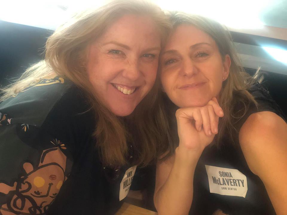 Melbourne’s top CDs and production company producers enjoy the CB/LIA Melbourne Legendary Lunch co-sponsored by The Producers and Fin Design + Effects