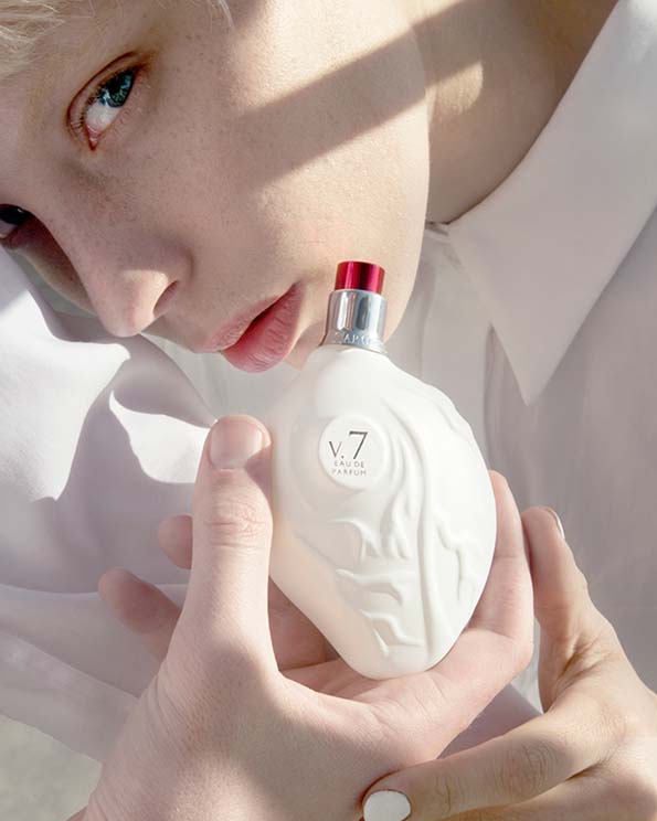Velvet’s campaign for Map of the Heart’s unisex fragrance White Heart v.7, directed by Jeffrey Darling, makes shortlist at 2019 Fragrance Foundation UK awards