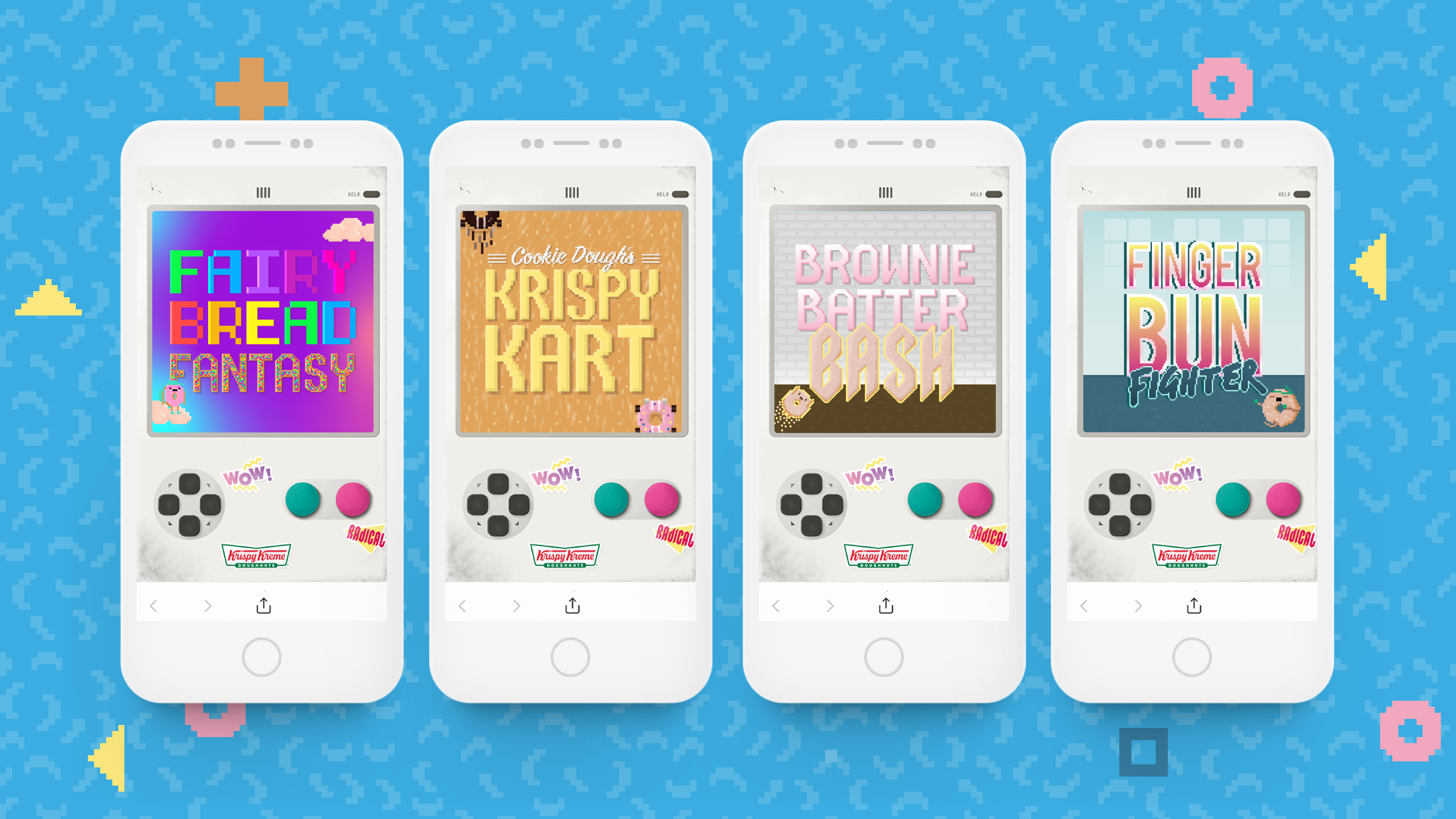 Krispy Kreme launches its new retro doughnut range with a nostalgic campaign via The Monkeys