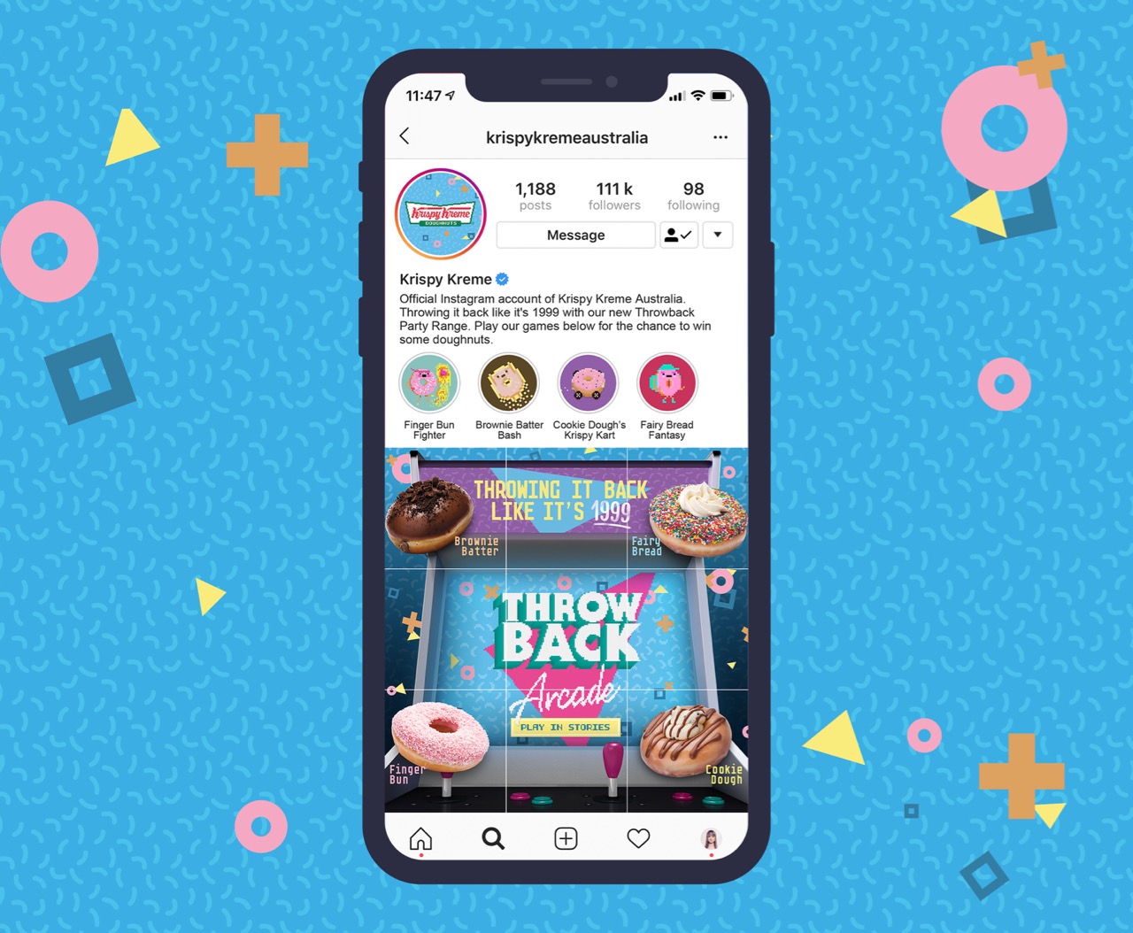 Krispy Kreme launches its new retro doughnut range with a nostalgic campaign via The Monkeys