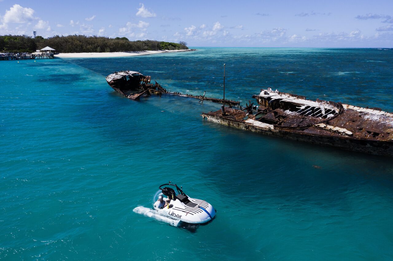 Tourism & Events Queensland partner with Uber to launch world’s first rideshare submarine ‘scUber’ via Publicis Worldwide and Herd MSL