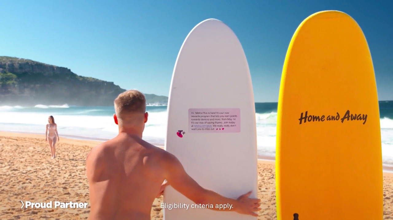 Telstra sends Aussies the most important text msg in Telstra Plus campaign via The Monkeys