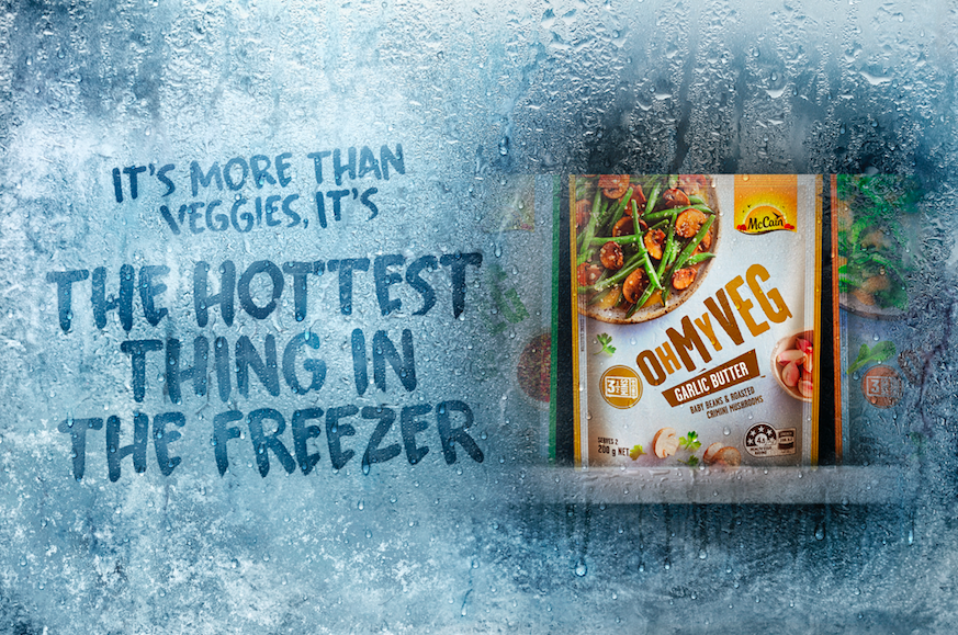 McCain Oh My Veg! brings something hot to the freezer aisle in new work via Cummins&Partners