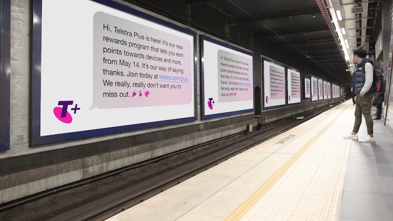 Telstra sends Aussies the most important text msg in Telstra Plus campaign via The Monkeys