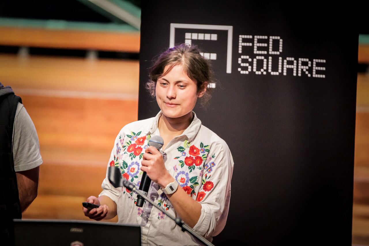 Ideas for the future flow at recent Hack Fed Square event part of Melbourne Knowledge Week