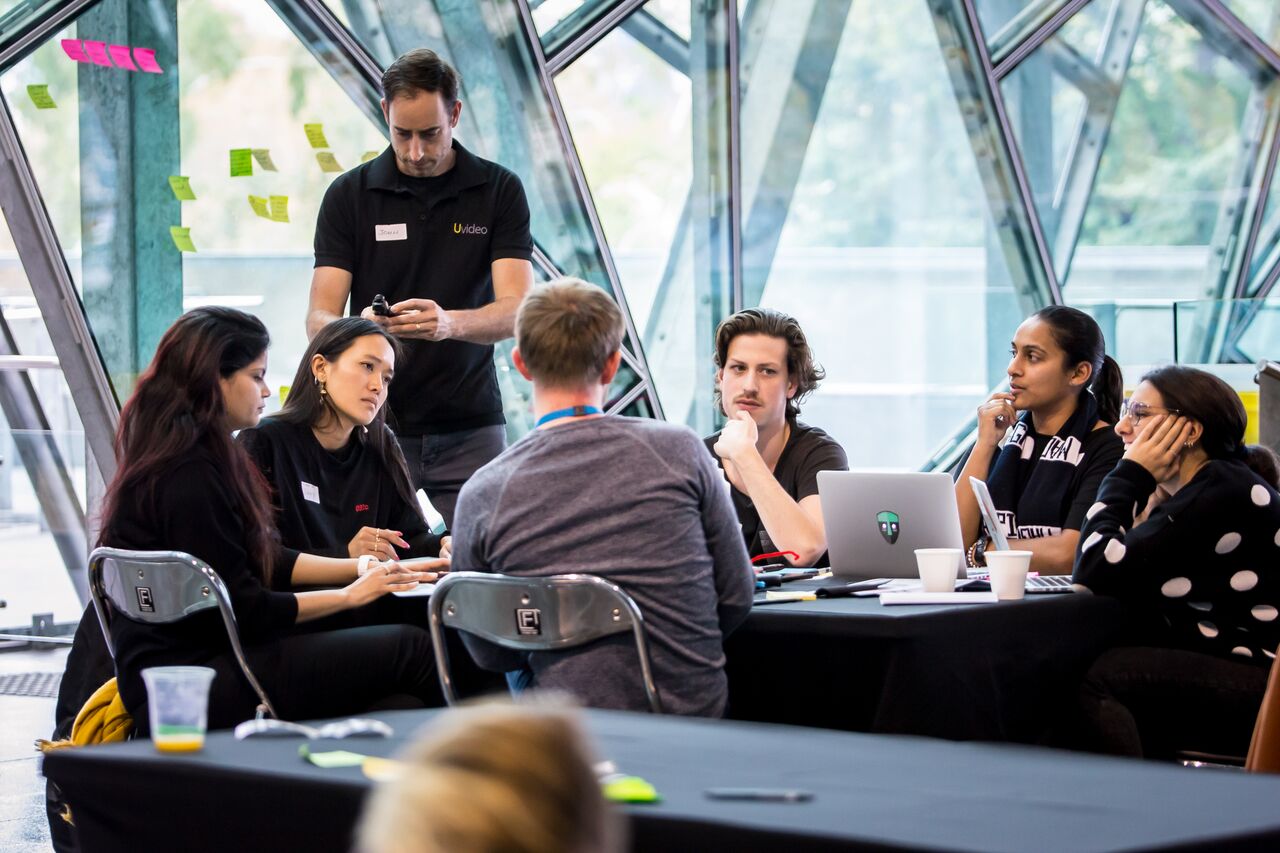 Ideas for the future flow at recent Hack Fed Square event part of Melbourne Knowledge Week