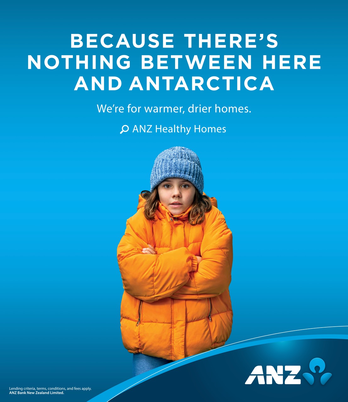 Cold climate deniers are the focus of ANZ New Zealand’s latest campaign via TBWA Group NZ