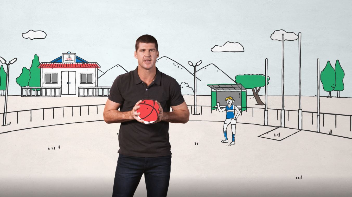 Toyota + AFL’s Jonathan Brown encourage fans to be ‘Good For Footy’ in new AFL campaign via Gemba