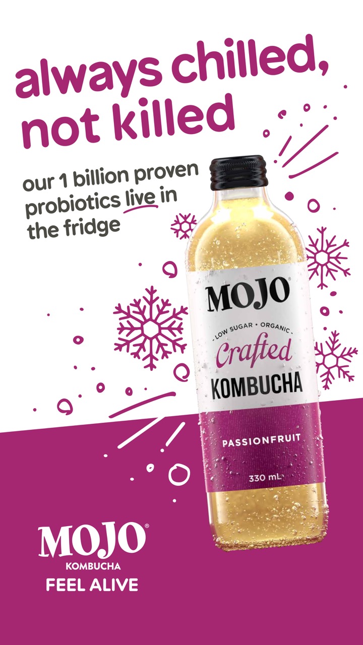 MOJO tackles consumer misconceptions about kombucha in its latest campaign via Fuller