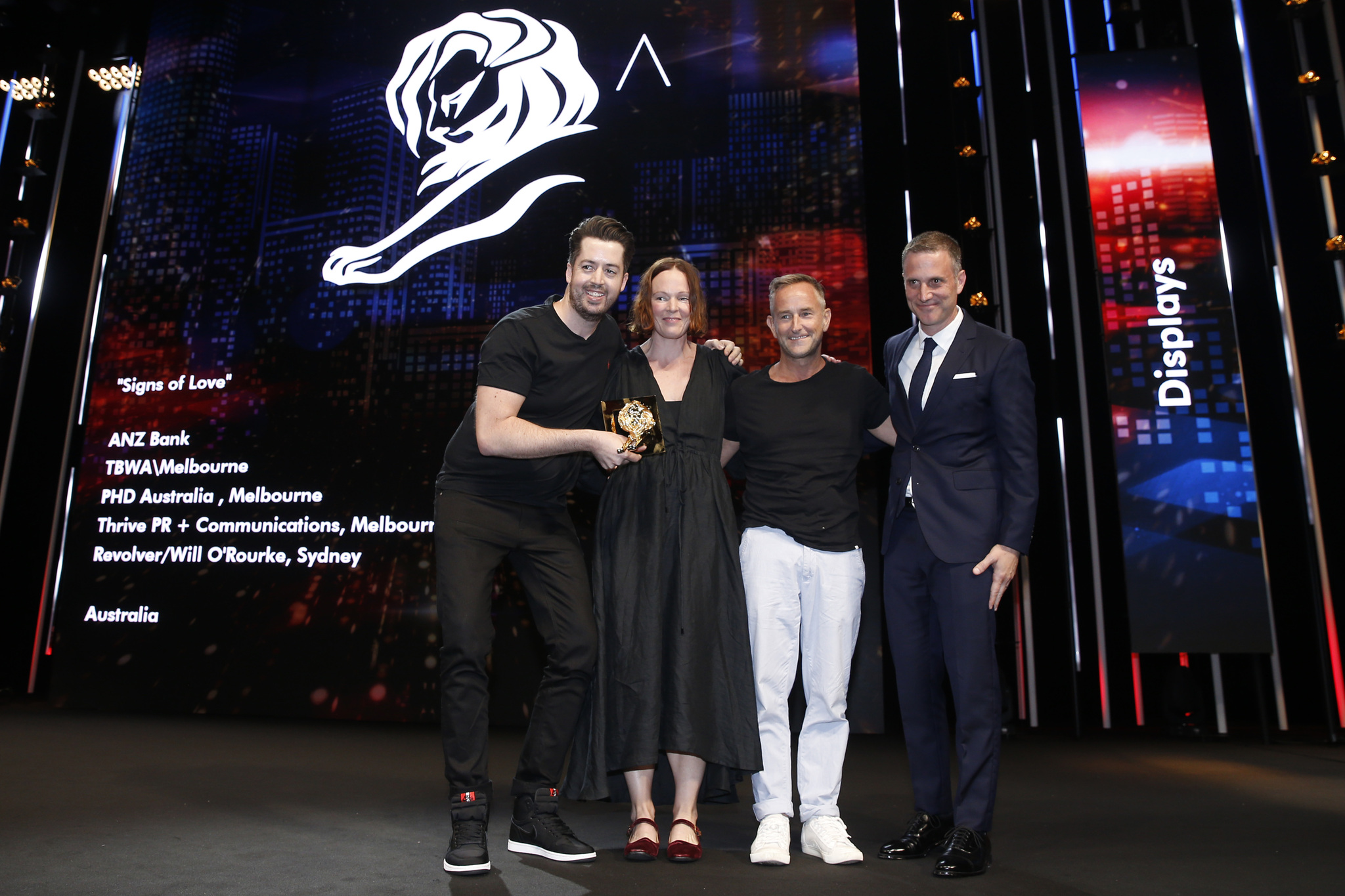 TBWA\Melbourne takes home Gold and Silver Lions in Outdoor Lions; VMLY&R Melbourne wins Bronze
