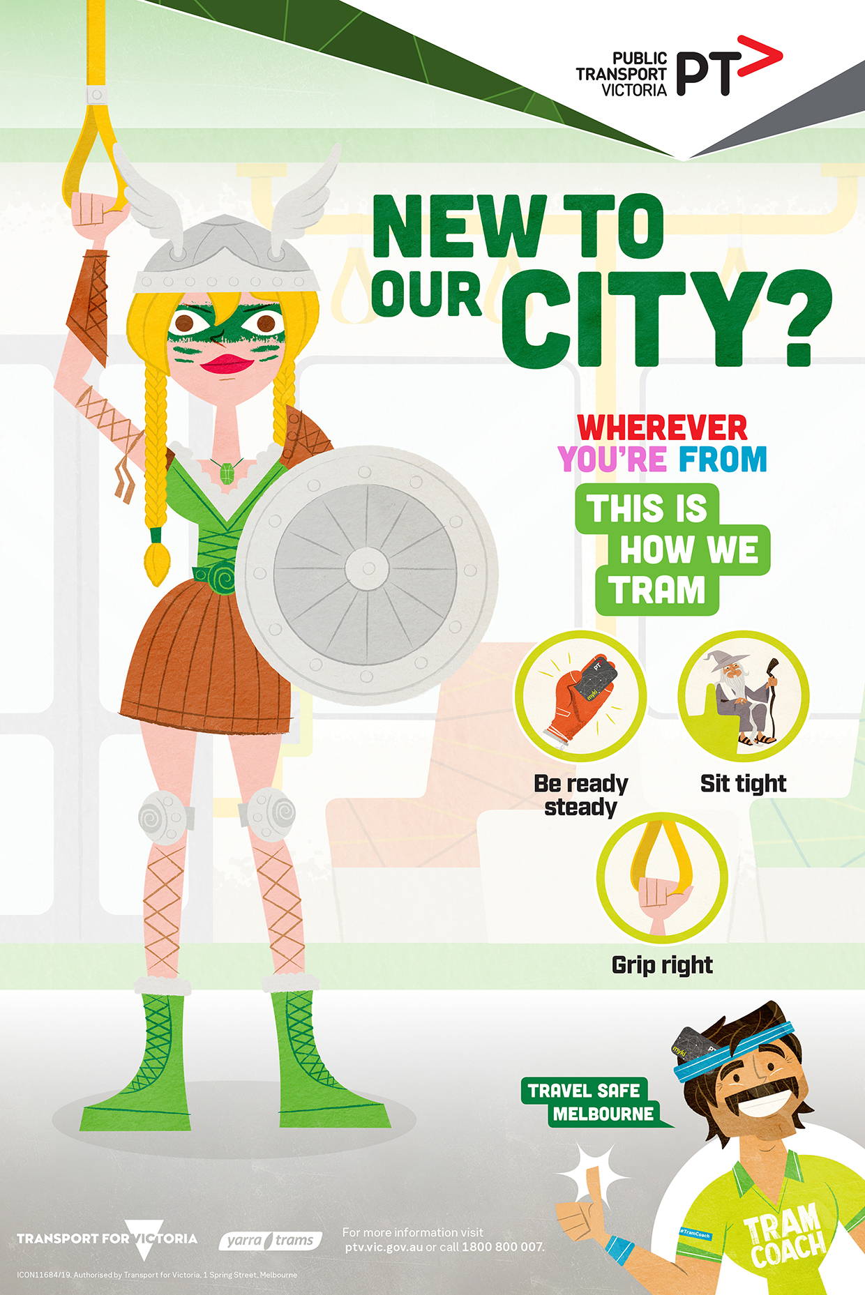 Yarra Trams targets ‘out of towners’ in latest ‘This is how we tram’ campaign via Icon Agency