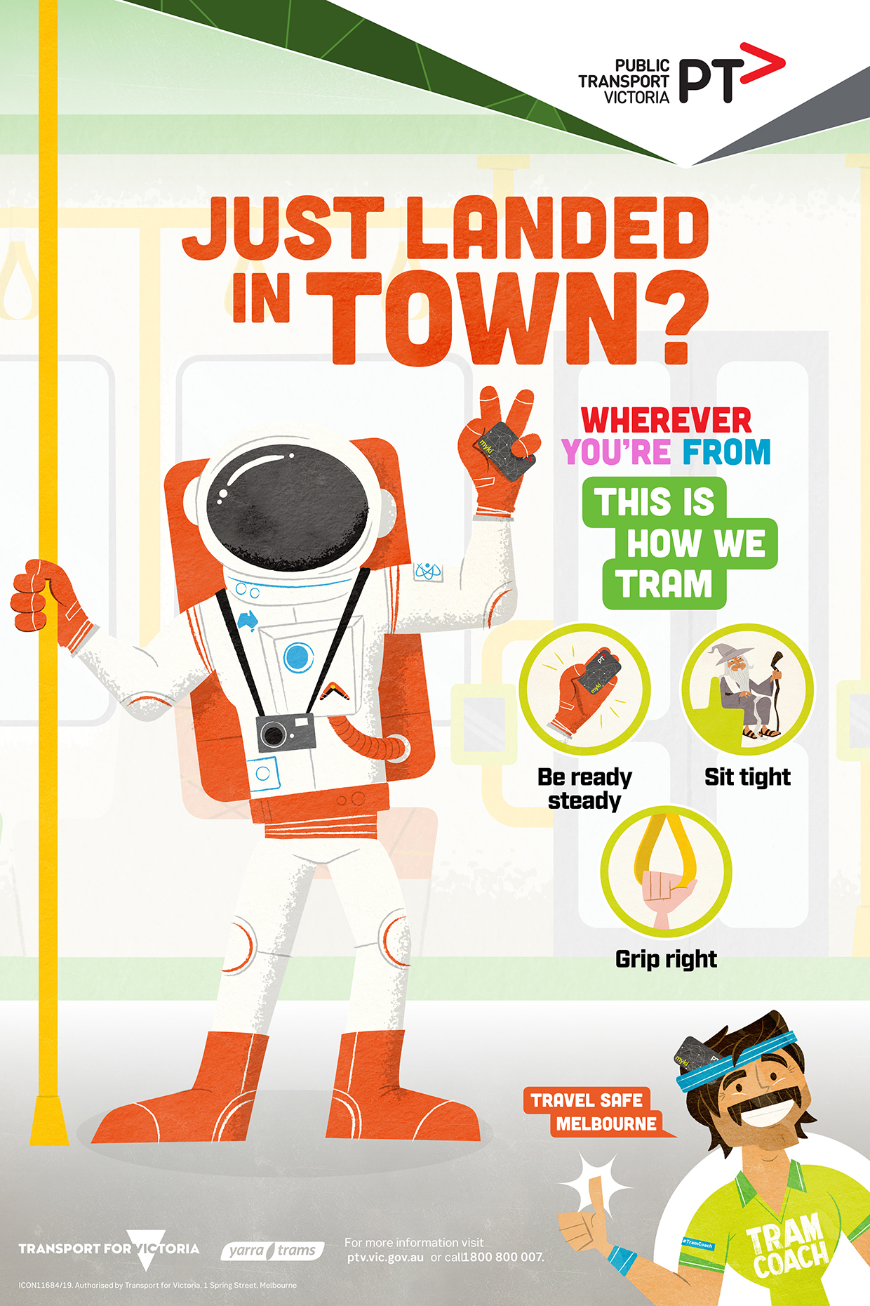Yarra Trams targets ‘out of towners’ in latest ‘This is how we tram’ campaign via Icon Agency