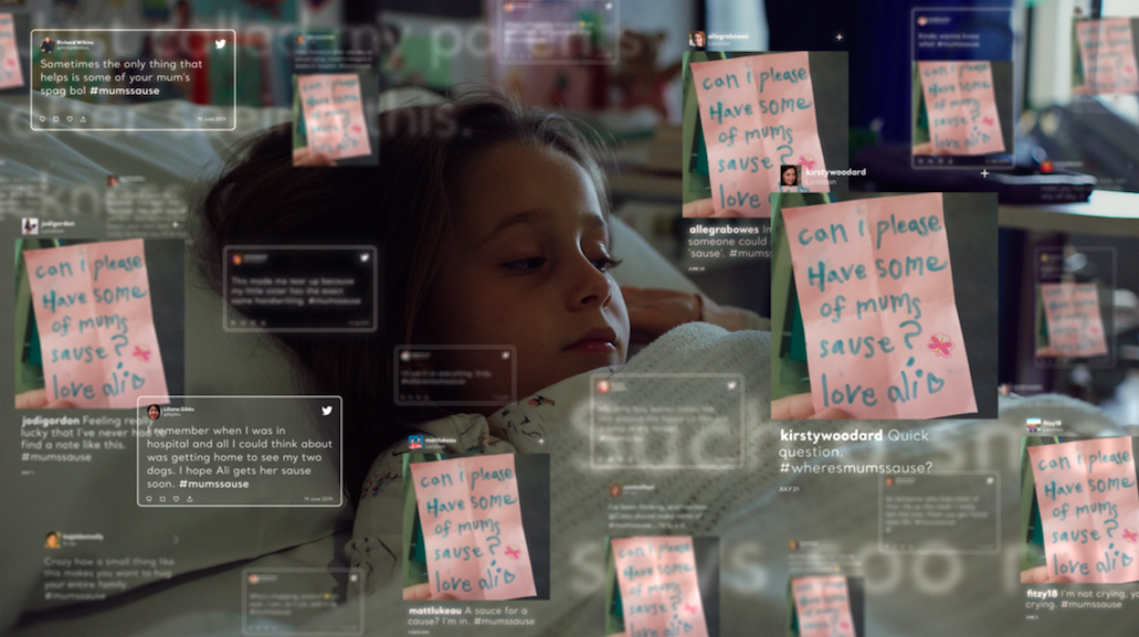 Curing Homesickness: Australia rallies to get kids home from hospital sooner with newly launched ‘Mum’s Sause’ film via CHE Proximity