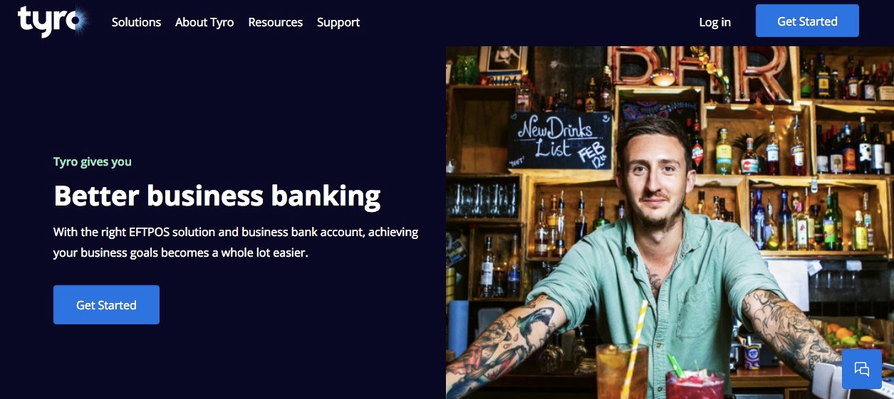 Business bank Tyro launches new rebrand via Hulsbosch; new website built via whiteGREY