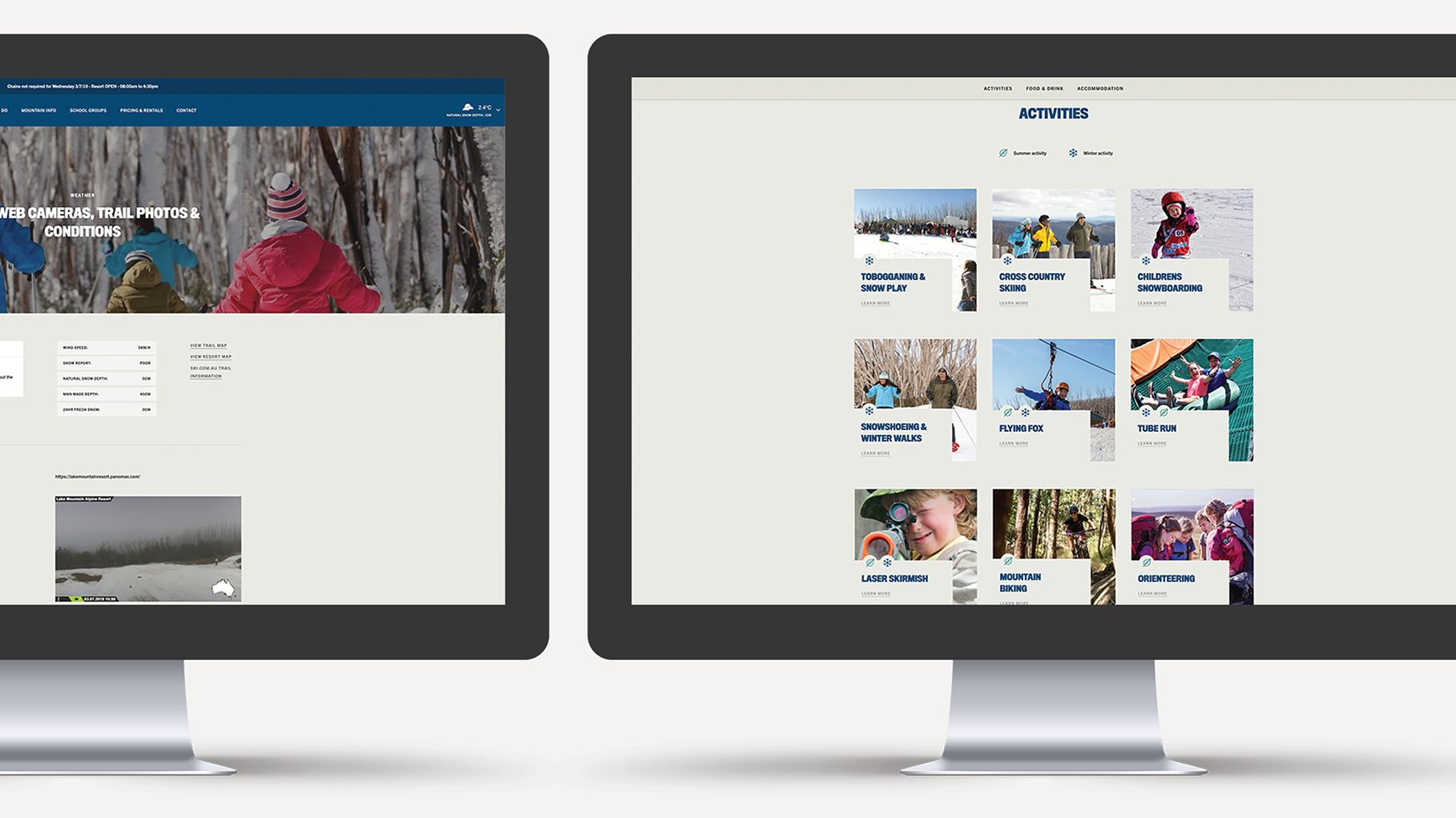 Lake Mountain Alpine Resort launches new ‘Little Mountain, Big Day’ brand work via The Reactor