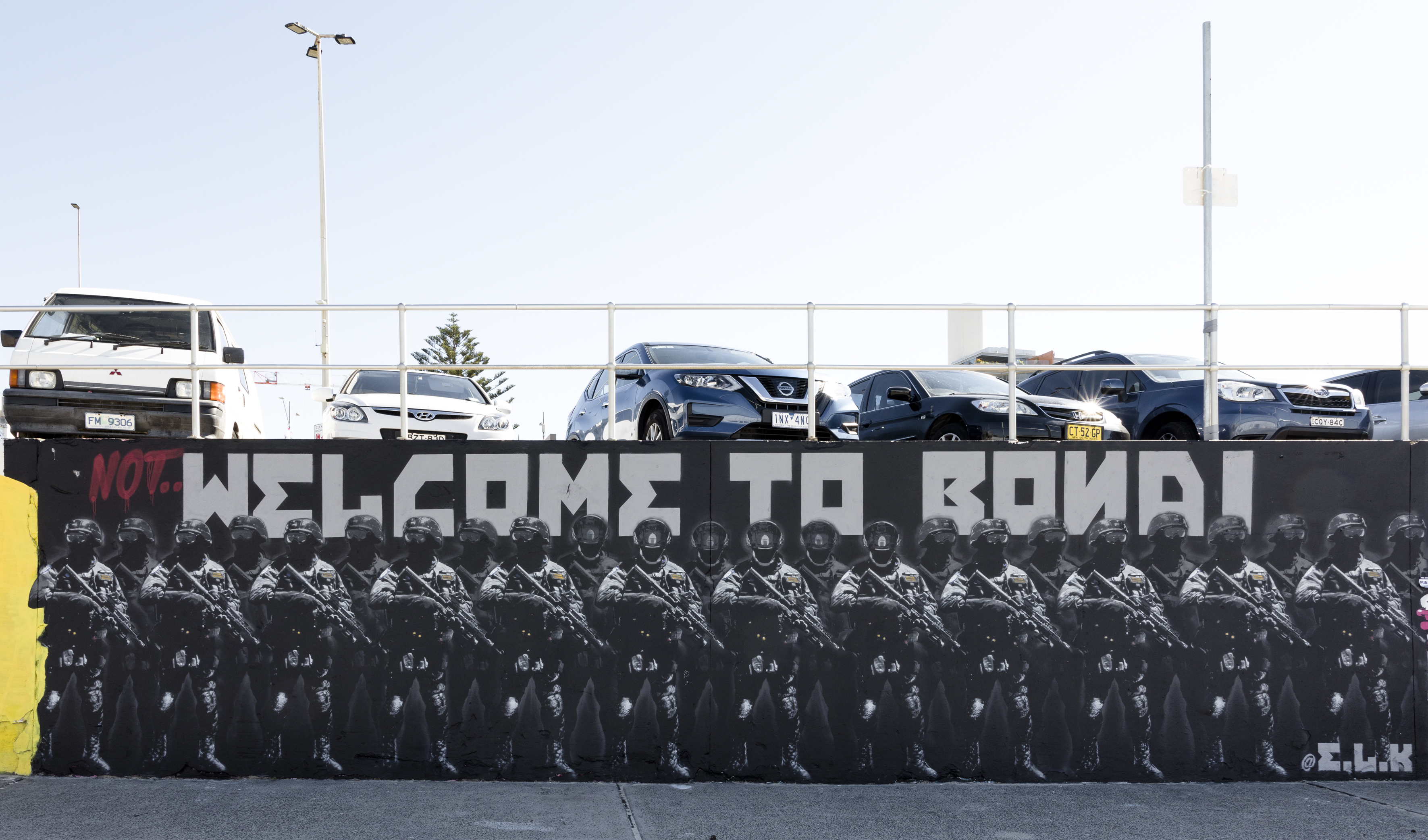 Controversial ‘Not Welcome to Bondi’ mural immortalised using WebAR technology via Unbnd