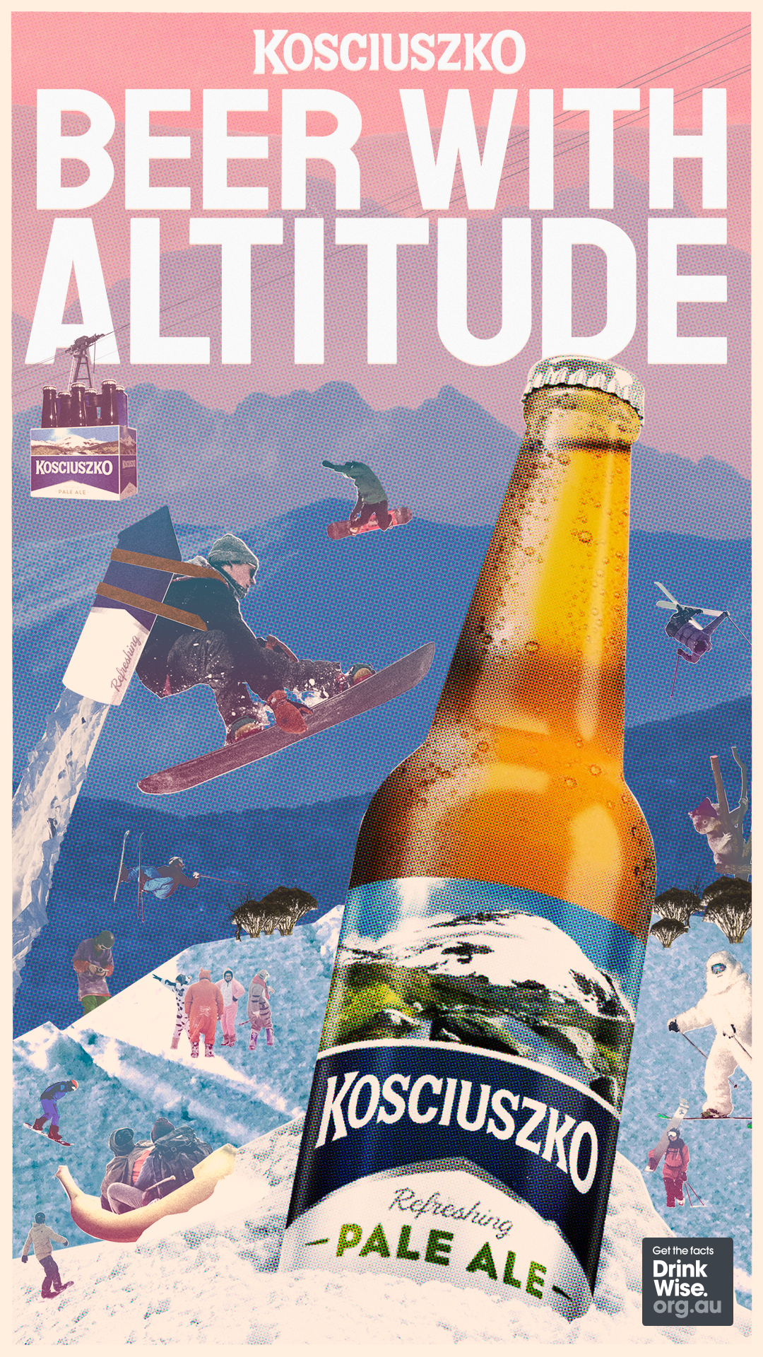 Kosciuszko Pale Ale launches new ‘Beer with Altitude’ brand campaign via 72andSunny, Sydney