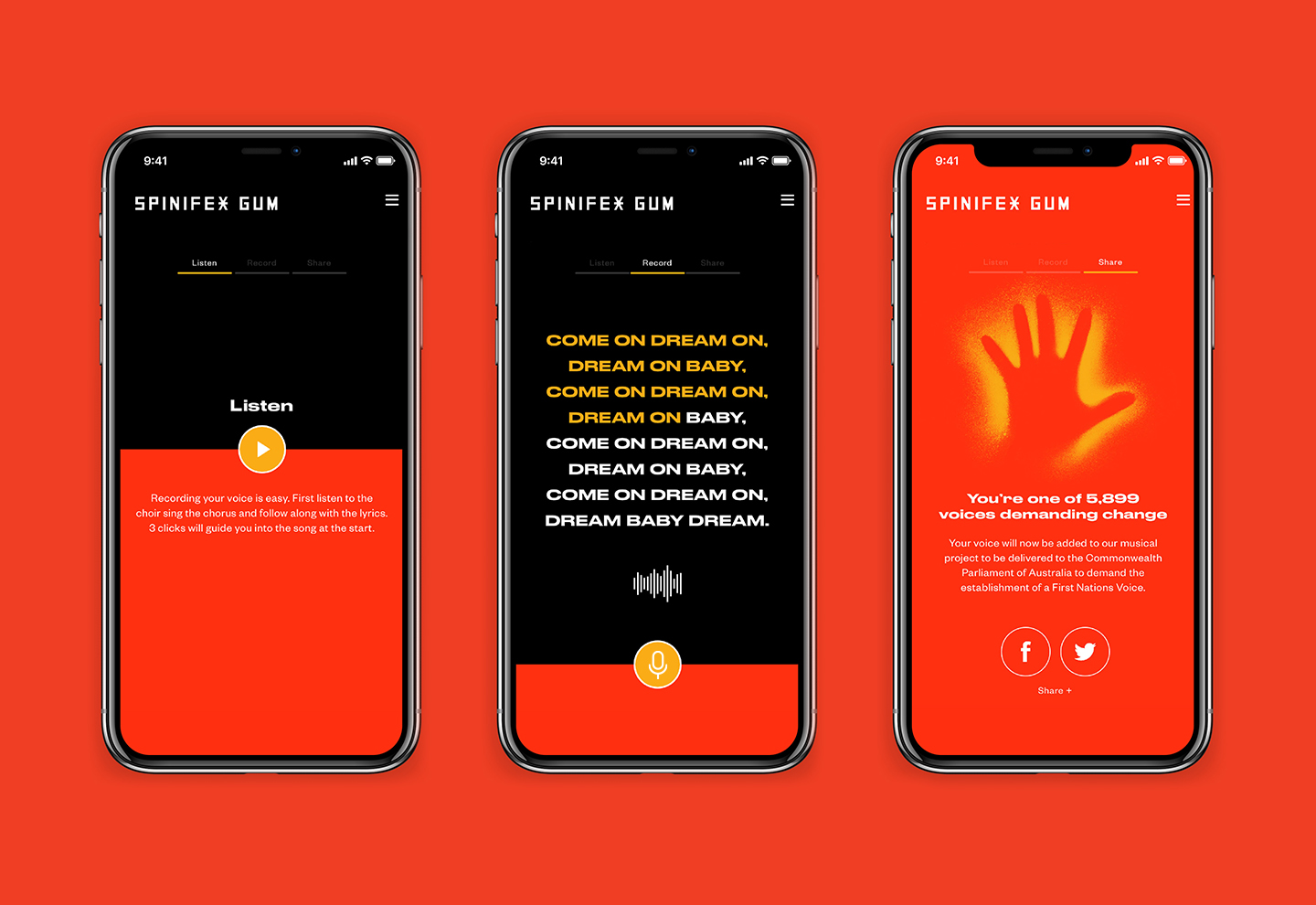 Spinifex Gum invites Australians to share their dream of an Indigenous voice in the Constitution in newly launched project via SDWM and friends
