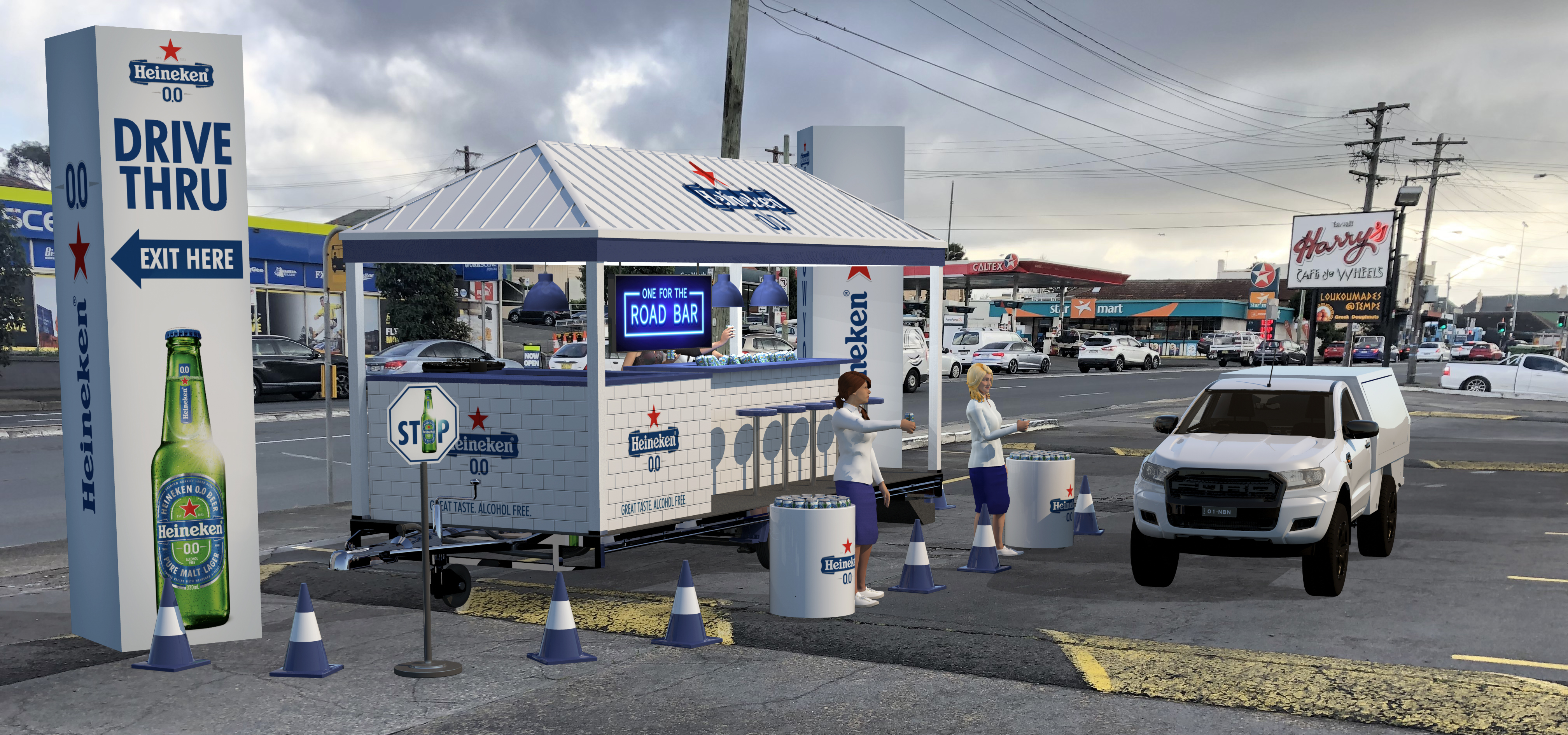Heineken launches Australia’s First Beer Drive-Thru as part of the ‘Now You Can’ campaign