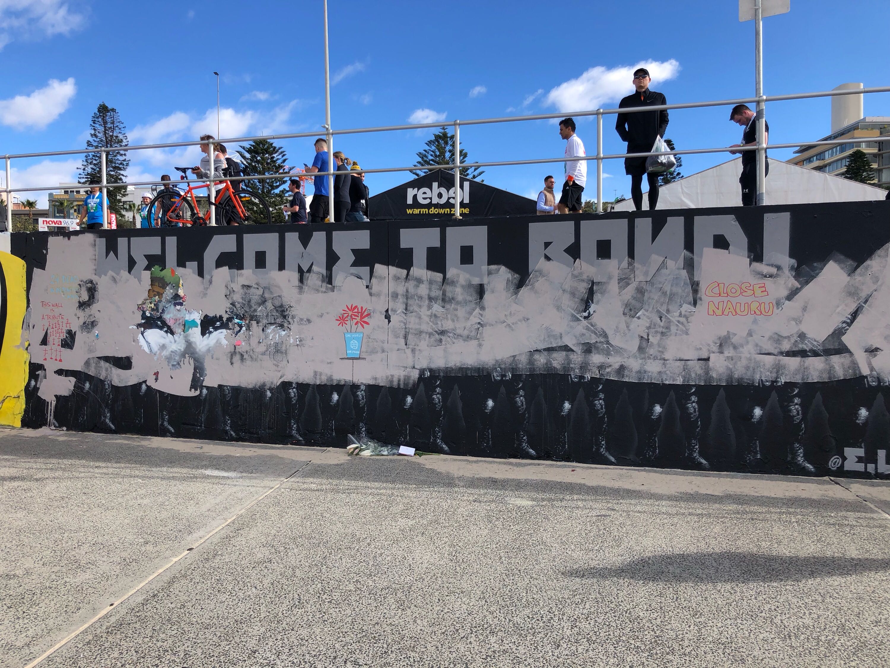 Controversial ‘Not Welcome to Bondi’ mural immortalised using WebAR technology via Unbnd