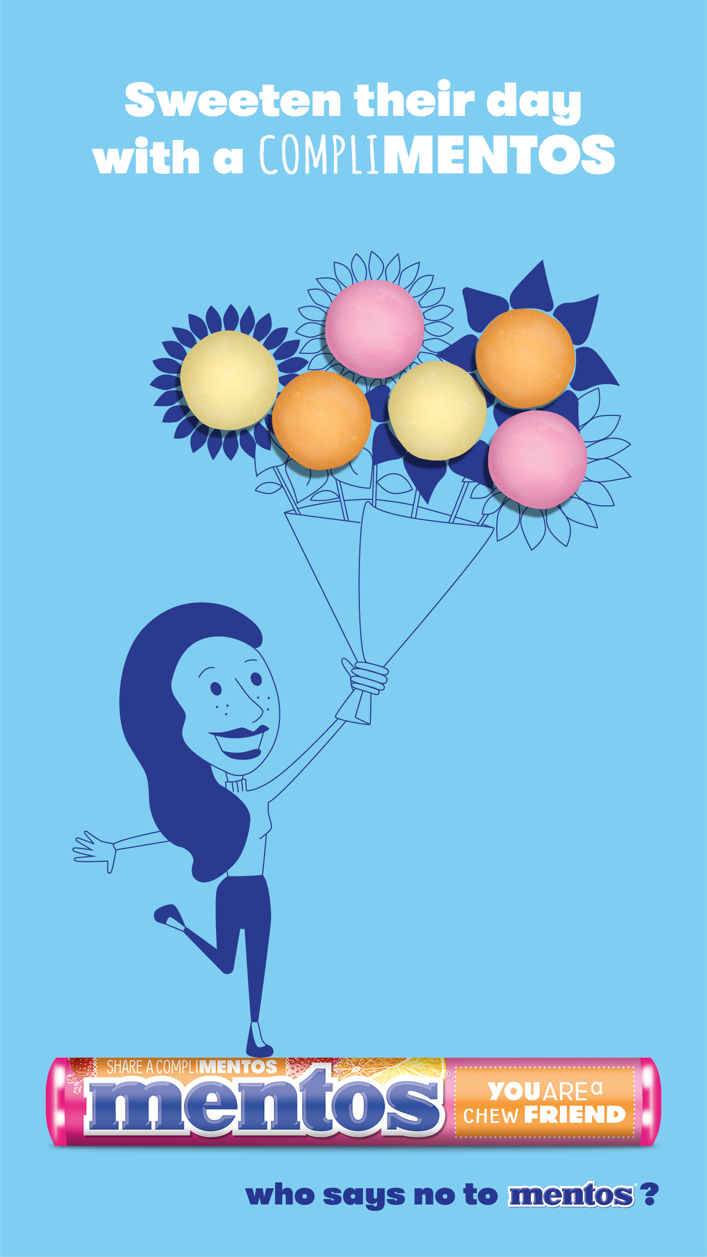 Mentos spreads positivity with Complimentos integrated campaign via WiTH Collective