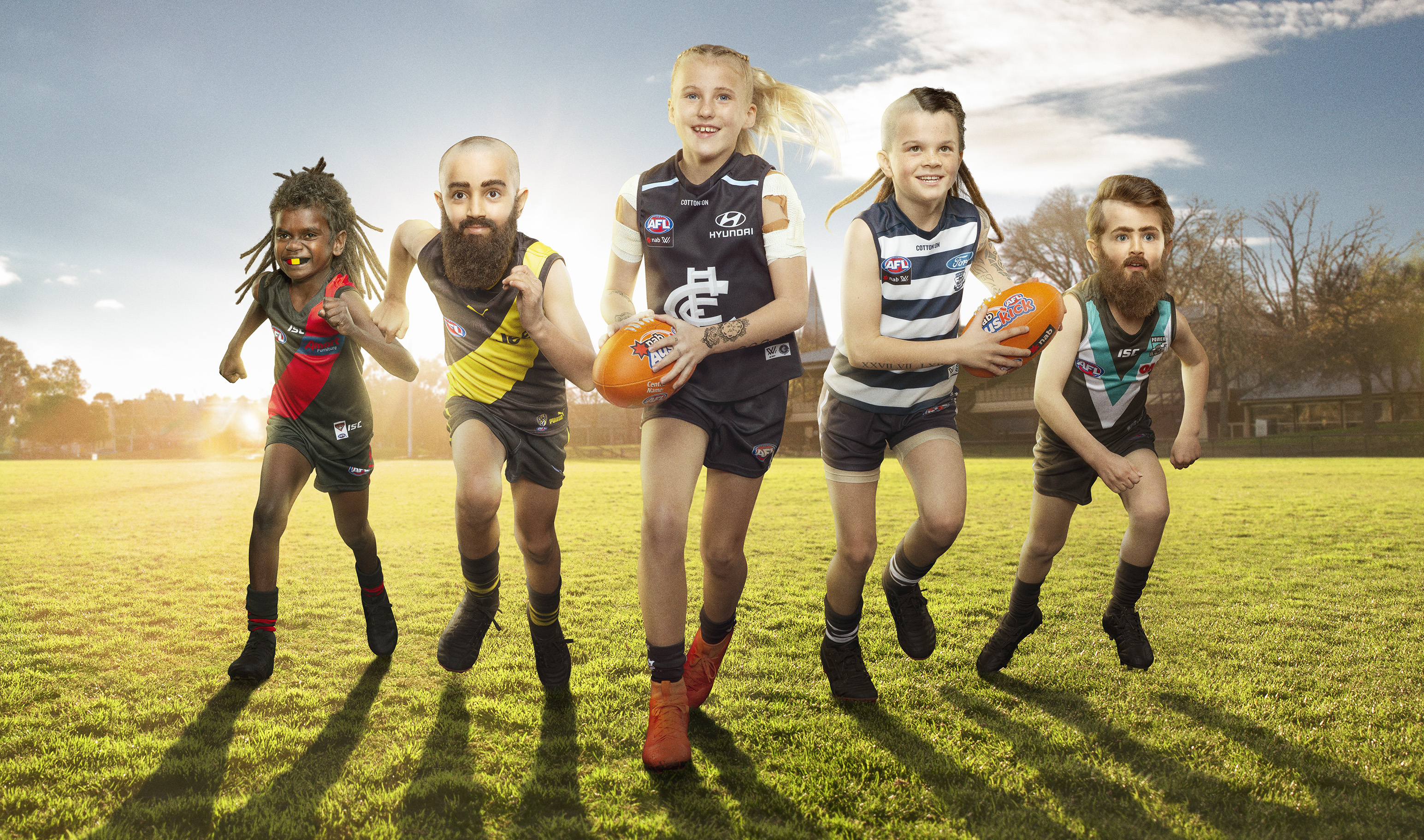 NAB launches 2019 line-up of AFL Mini Legends in latest campaign via Clemenger BBDO, Melbourne
