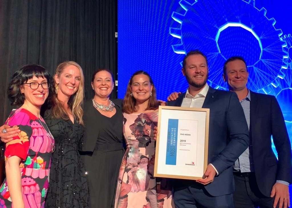 PHD ranked #1 in the AFR’s Most Innovative Companies list for Best Innovation Program