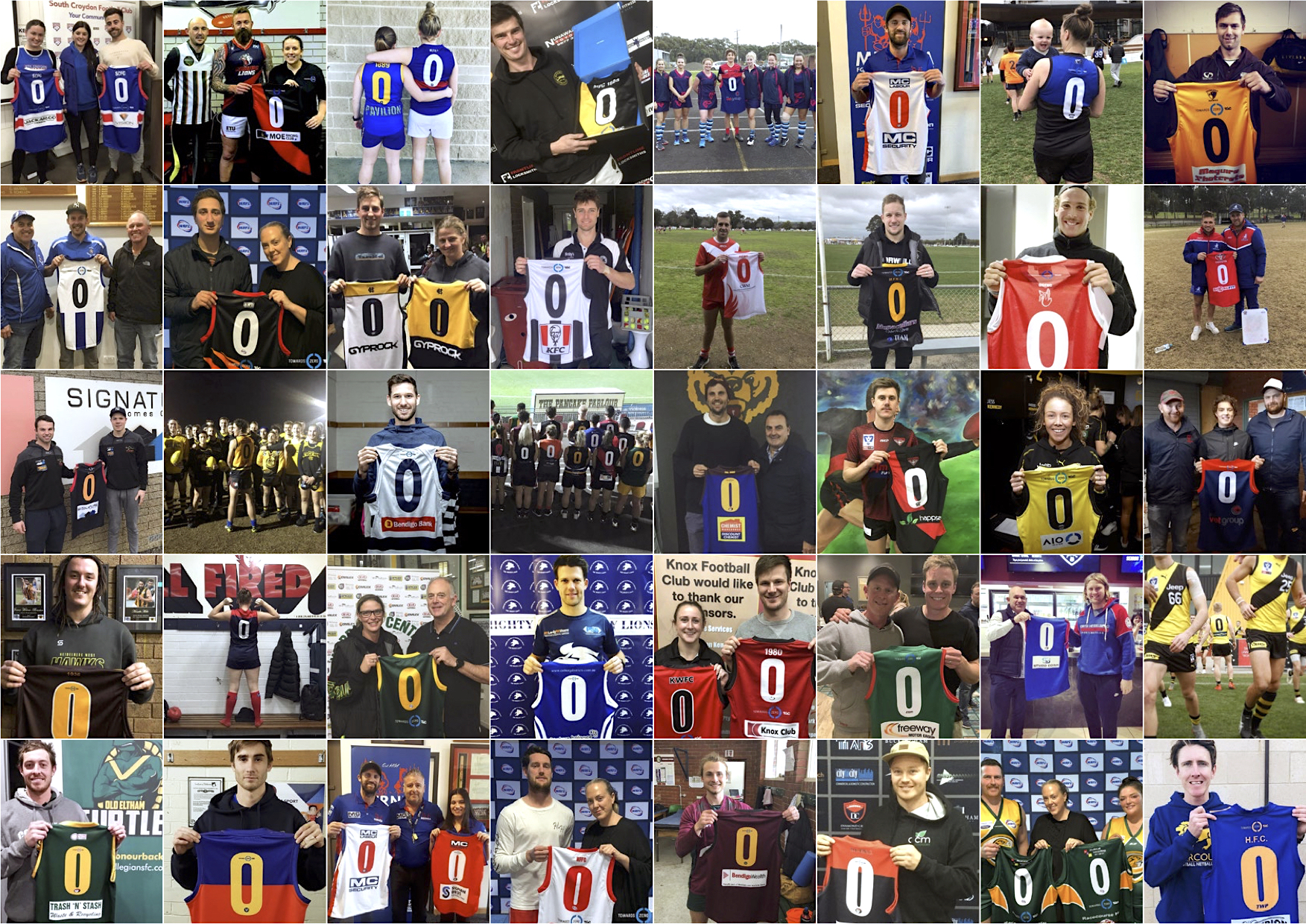 1000 VIC sporting clubs wear their support for TAC’s Towards Zero Round + campaign via SDWM