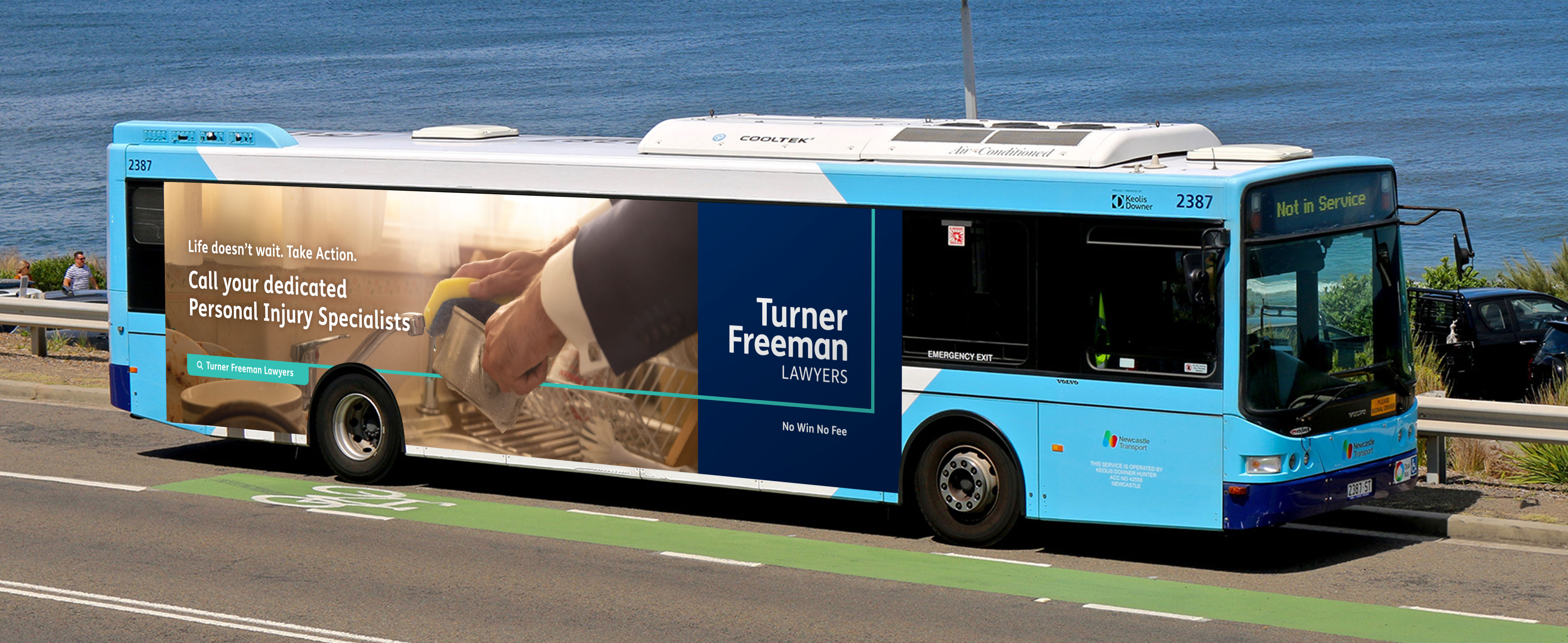 Law firm Turner Freeman shakes up tired legal ad formats with new campaign via uberbrand