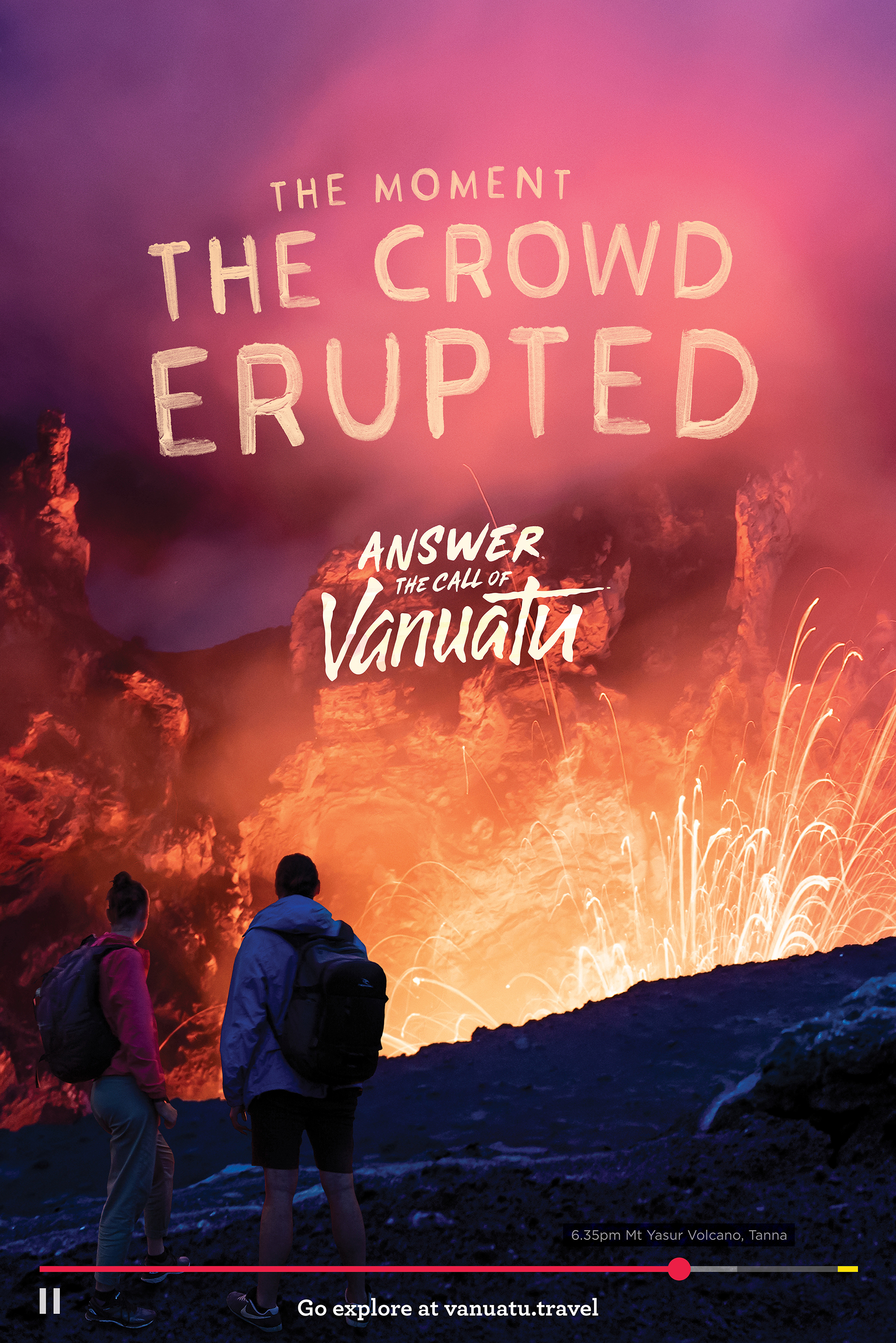 Travellers asked to leave the everyday behind and answer the call of Vanuatu in new ad via Engine