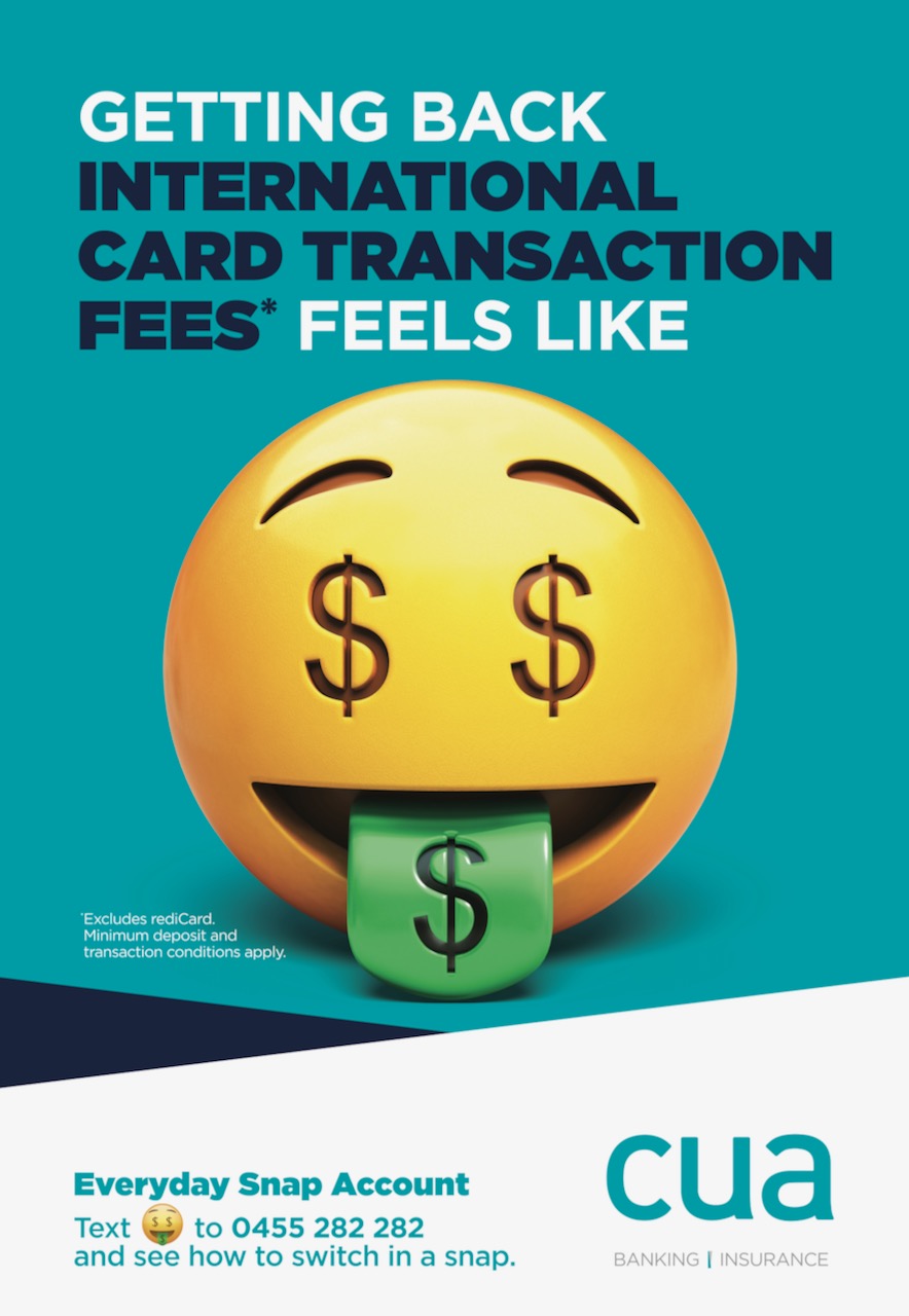 CUA leverages the money face emoji in new Snap account campaign via VMLY&R and Carat