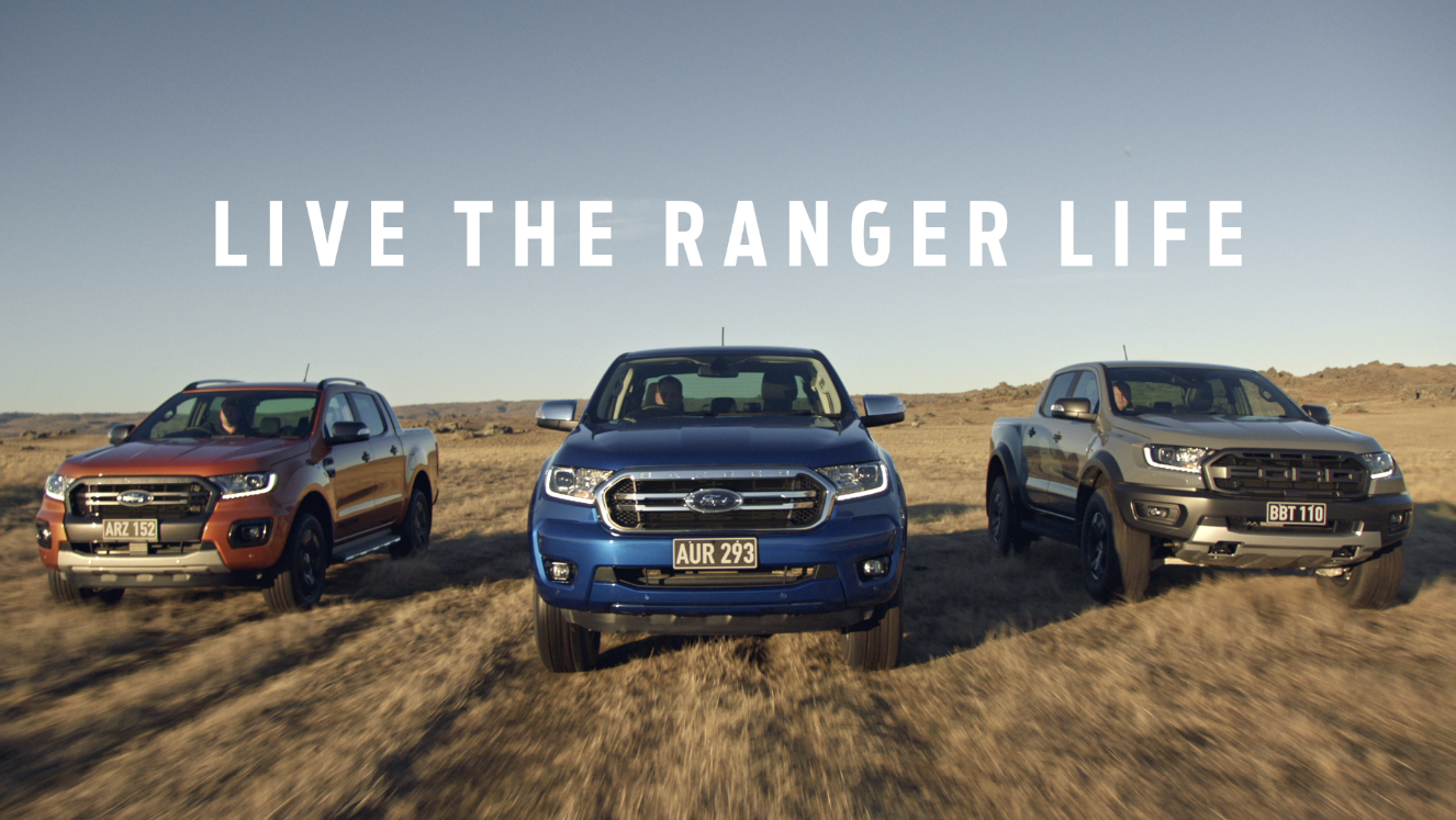 Ford Australia launches new platform for Ford Ranger – ‘Live the Ranger Life’ via BBDO Australia