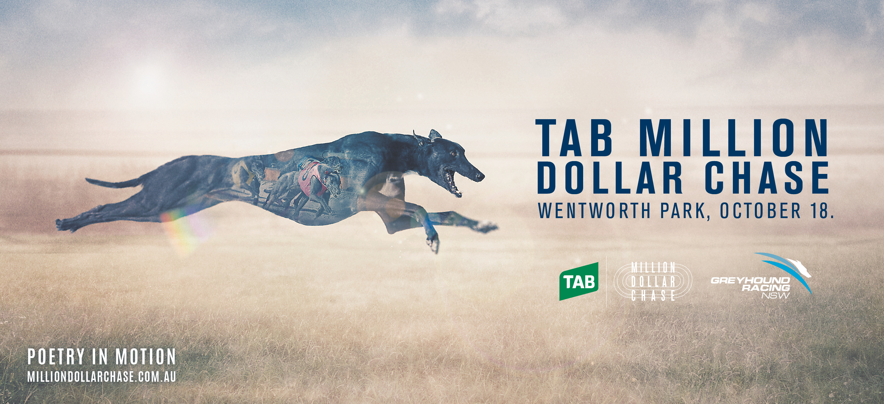 Greyhound Racing NSW unveils new campaign for the TAB Million Dollar Chase via Bastion Banjo