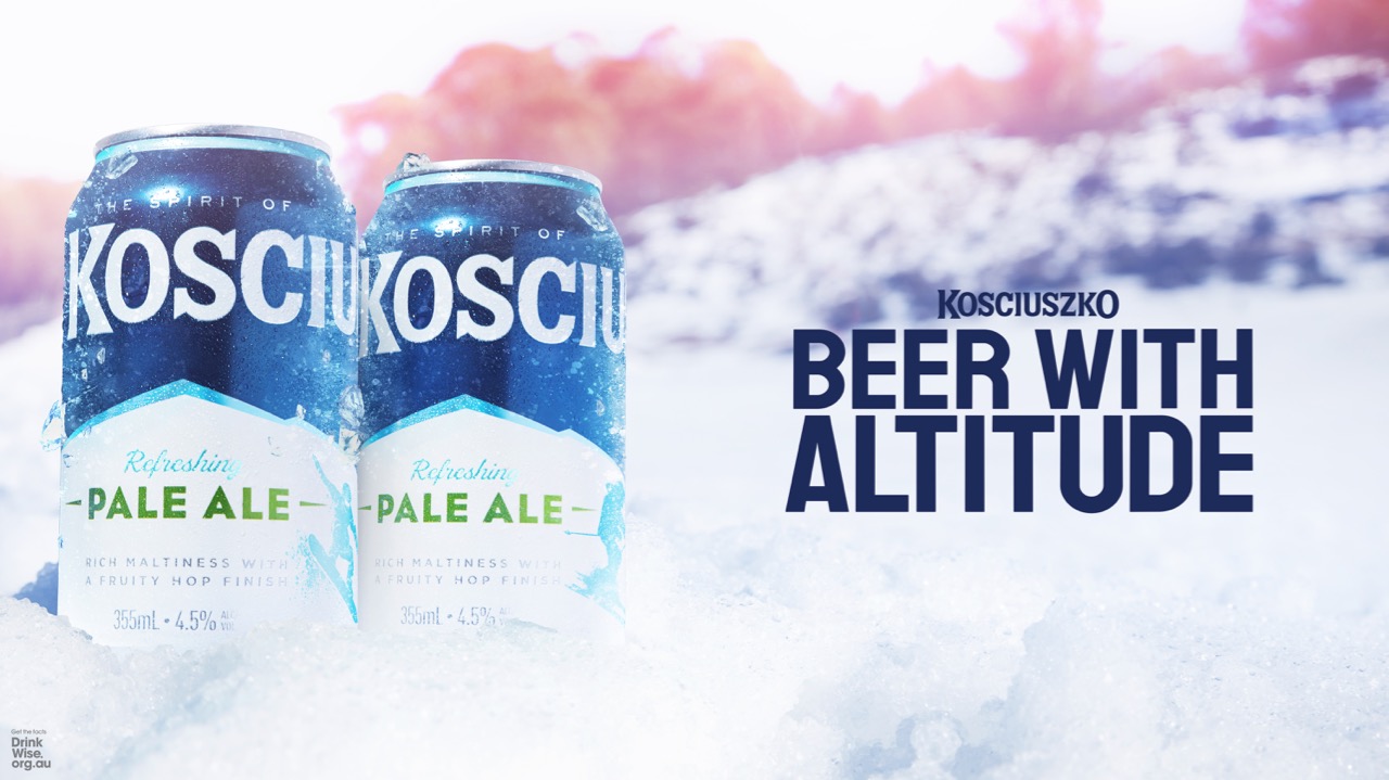 Kosciuszko Pale Ale adds a cool touch to cans inline with new ‘Beer With Altitude’ campaign