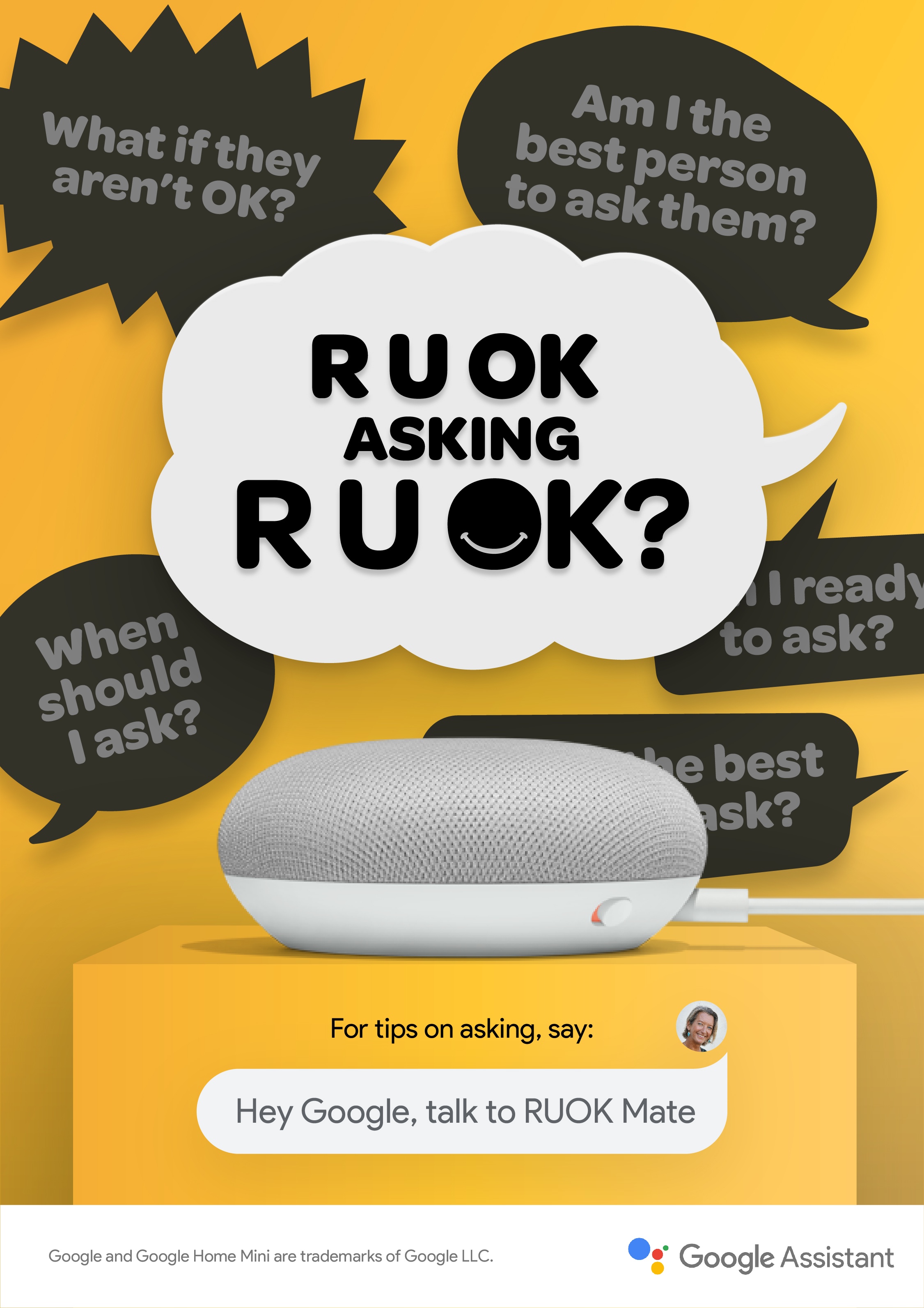 R U OK? and The Works launch innovative voice technology to help Aussies ask R U OK Mate?