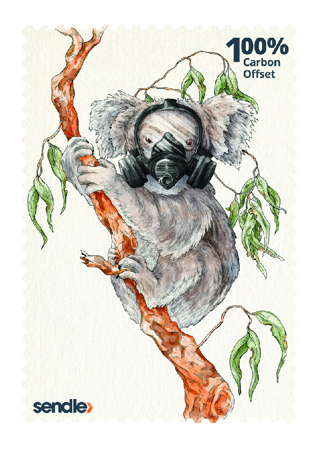Sendle challenges Australia Post to go 100 per cent carbon neutral in new campaign via Republic of Everyone