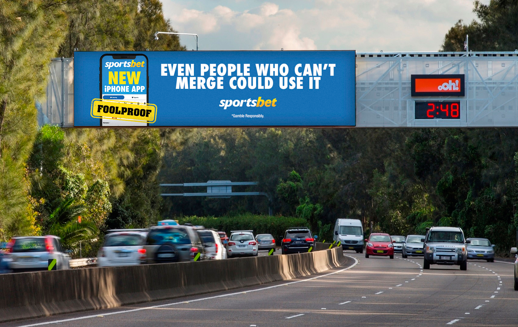 Sportsbet puts its foolproof iPhone app to the test in major integrated campaign via Emotive