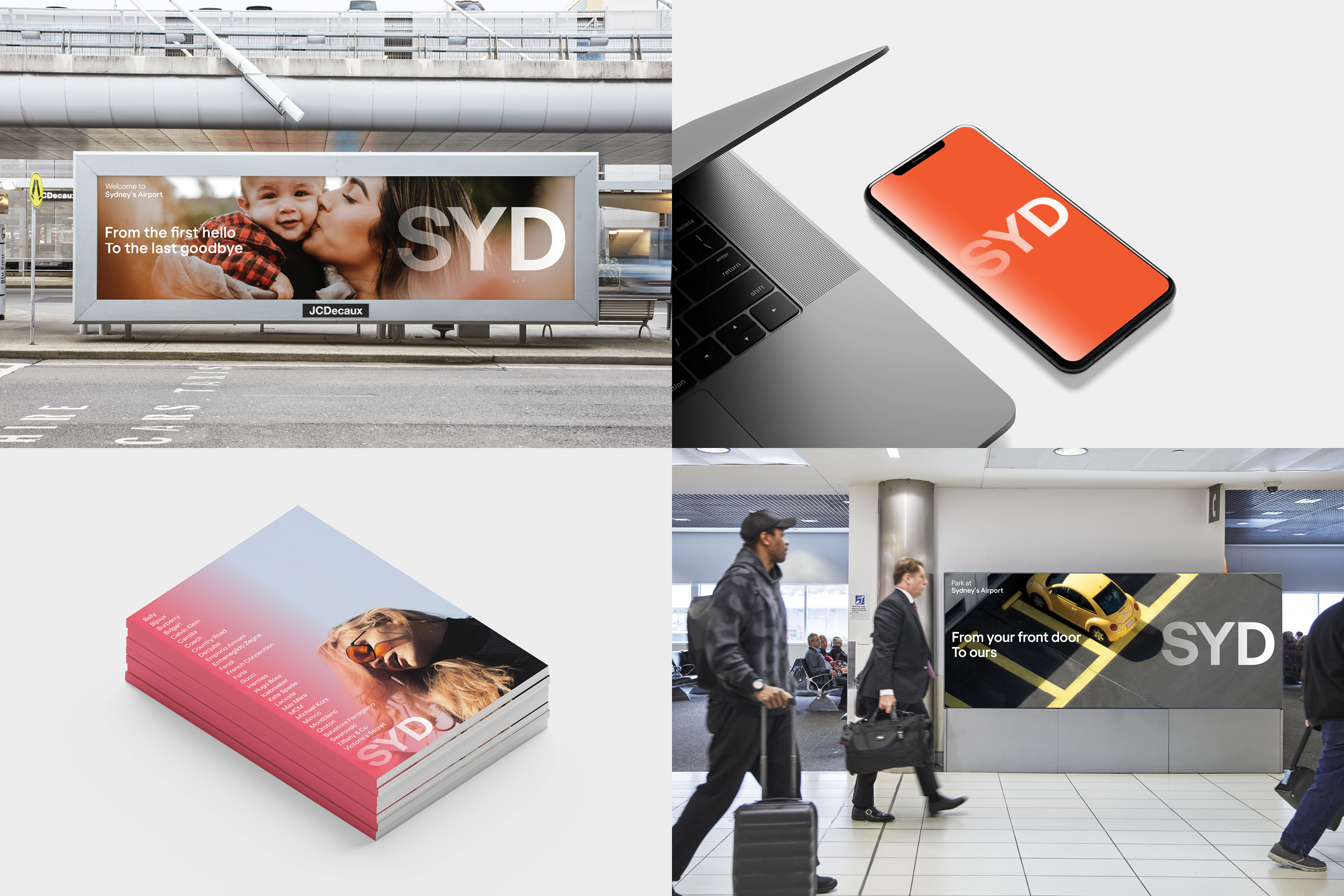 Sydney Airport unveils new branding via Frost*