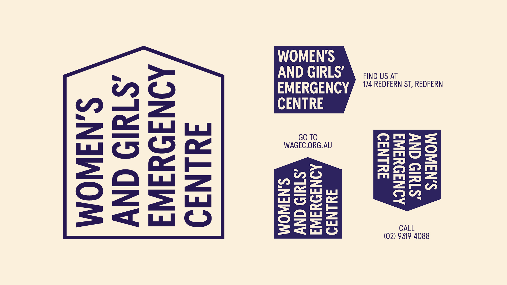 Women’s and Girl’s Emergency Centre launches new exhibition + brand identity via For The People