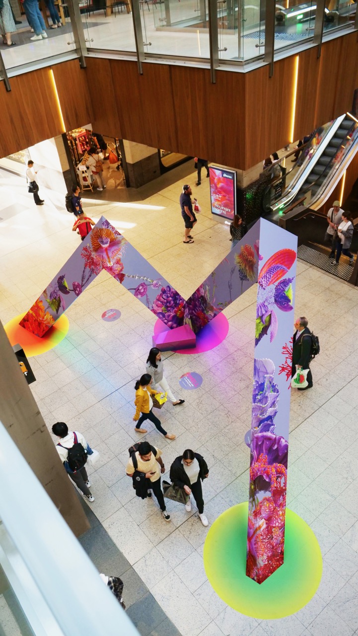 VANDAL and art duo Alexa Sirbu + Lukas Vojir create ‘Stranger Spring’ for The Galeries LIGHT ARC