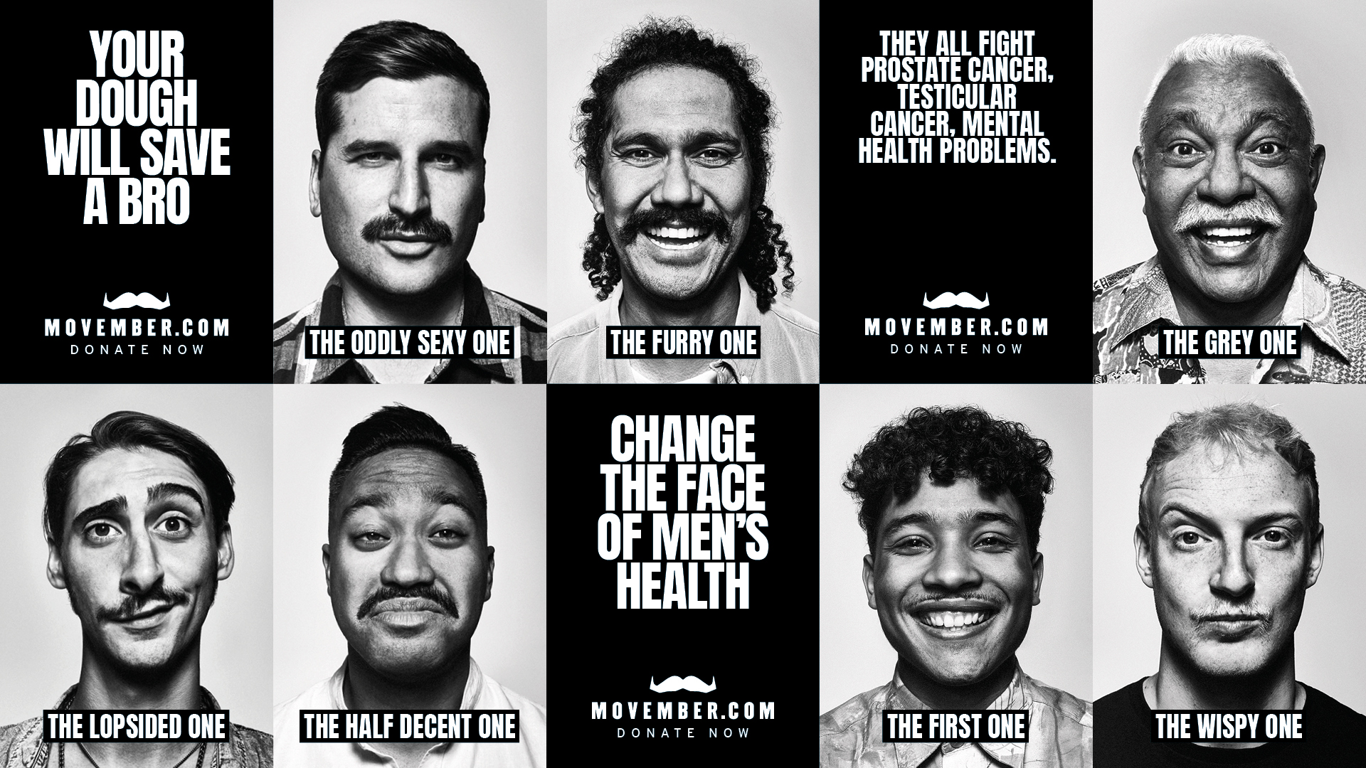 Whatever You Grow Will Save A Bro: Movember launches new campaign via UK agency MATTA